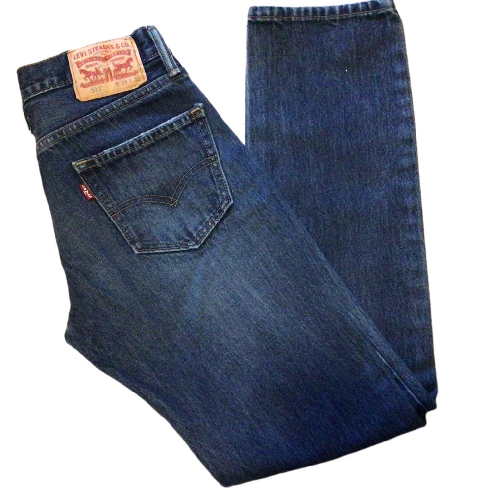 LEVIS JEANS MENS 511 ca00342 SLIM FIT 29 x 32 DISTRESSED